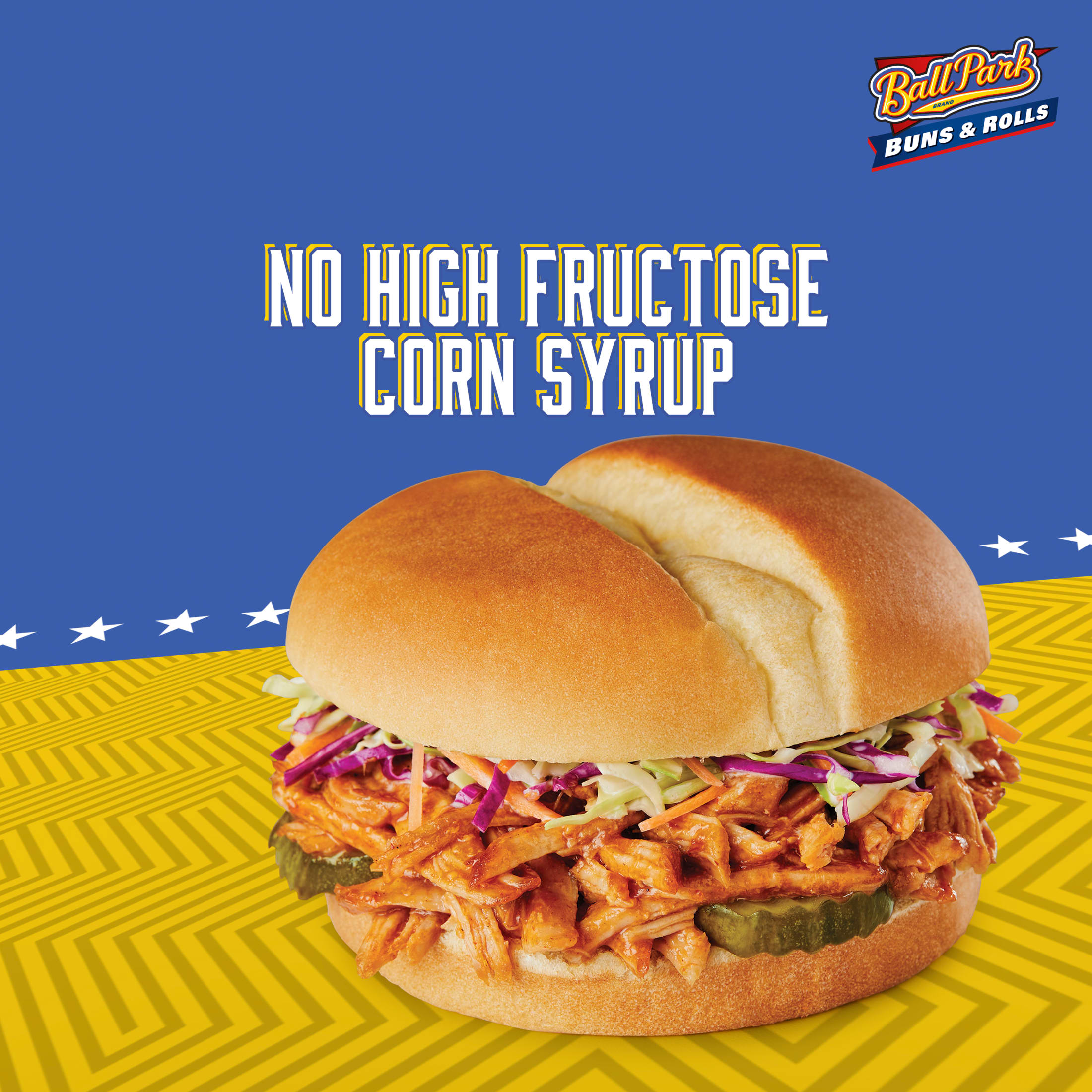 Ball Park Tailgaters Gourmet Extra Large Buns, 8 count, White Hamburger Buns, 21 oz Bag thumbnail 3