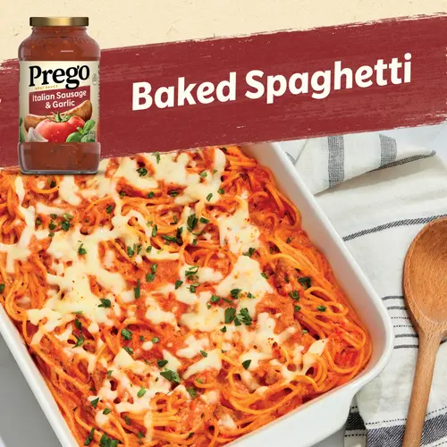 Prego Italian Sausage and Garlic Meat Sauce, 23.5 oz Jar thumbnail 4