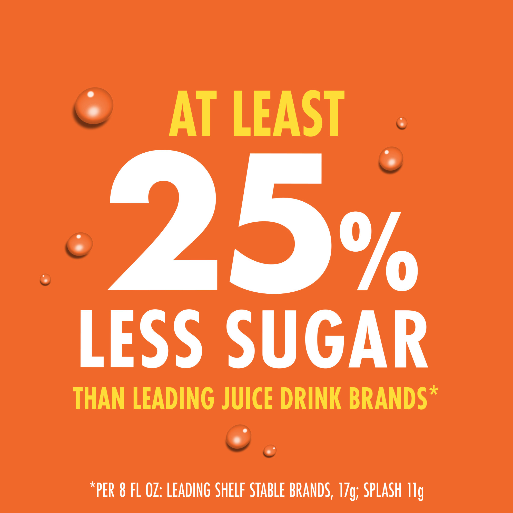 V8 Splash Orange Pineapple Flavored Juice Beverage, 64 fl oz Bottle thumbnail 2