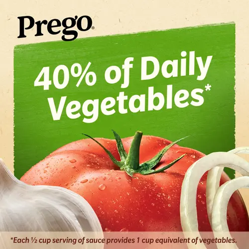 Prego Chunky Tomato with Garlic and Onion Pasta Sauce, 45 oz Jar thumbnail 3