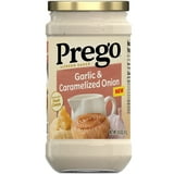 Prego Garlic and Caramelized Onion Alfredo Pasta Sauce, 14.5 oz Jar