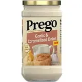 Prego Garlic and Caramelized Onion Alfredo Pasta Sauce, 14.5 oz Jar