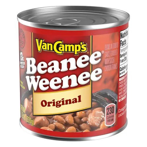 Van Camp's Original Beanee Weenee, Canned Food, 7.75 oz. thumbnail 3
