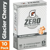 Gatorade G Zero Sugar Glacier Cherry Sports Drink Mix Powder, 10 Count Packets thumbnail 3