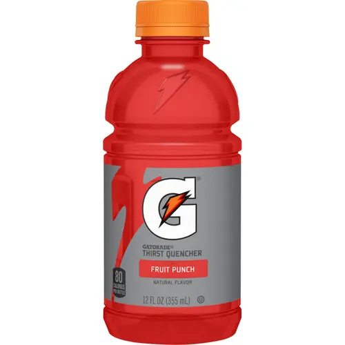 Gatorade Thirst Quencher Fruit Punch Sports Drink, 12 fl oz, 6 Count thumbnail 4