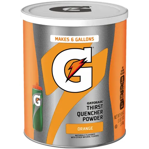 Gatorade Thirst Quencher Orange Sports Drink Mix Powder, 51 oz Canister