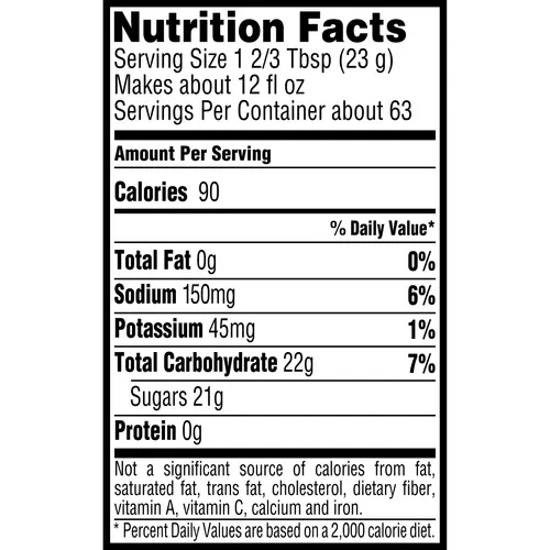 Gatorade Thirst Quencher Orange Sports Drink Mix Powder, 51 oz Canister thumbnail 2