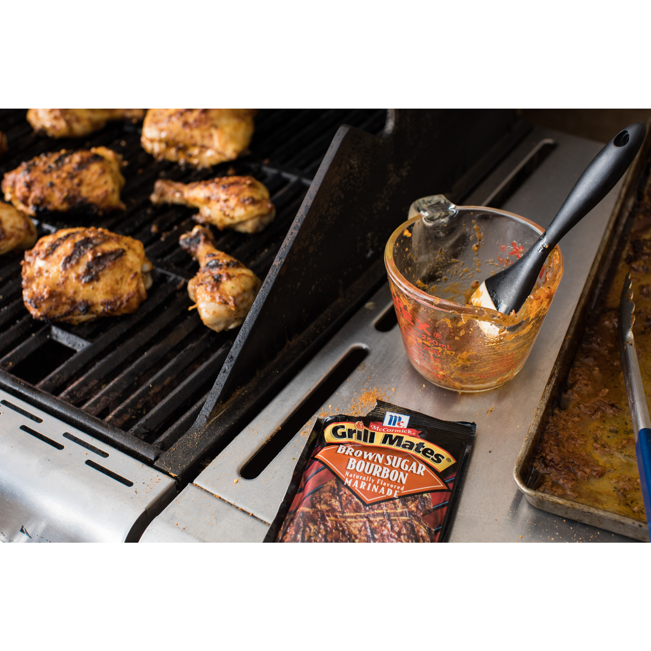 McCormick Grill Mates Gluten Free Brown Sugar Bourbon Marinade, 1.25 oz Envelope thumbnail 4