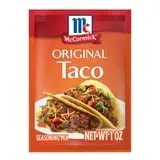 McCormick Original Taco Seasoning Mix, 1 oz Envelope