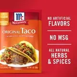 McCormick Original Taco Seasoning Mix, 1 oz Envelope thumbnail 3