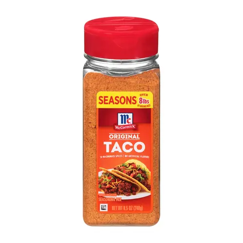 McCormick Original Taco Seasoning Mix, 8.5 oz Bottle
