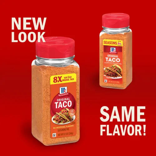 McCormick Original Taco Seasoning Mix, 8.5 oz Bottle thumbnail 2