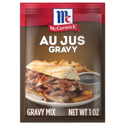 McCormick No Artificial Flavors Au Jus Gravy Seasoning Mix, 1 oz Envelope