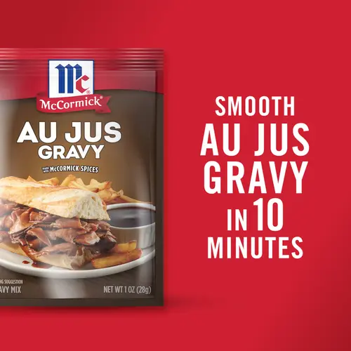 McCormick No Artificial Flavors Au Jus Gravy Seasoning Mix, 1 oz Envelope thumbnail 3