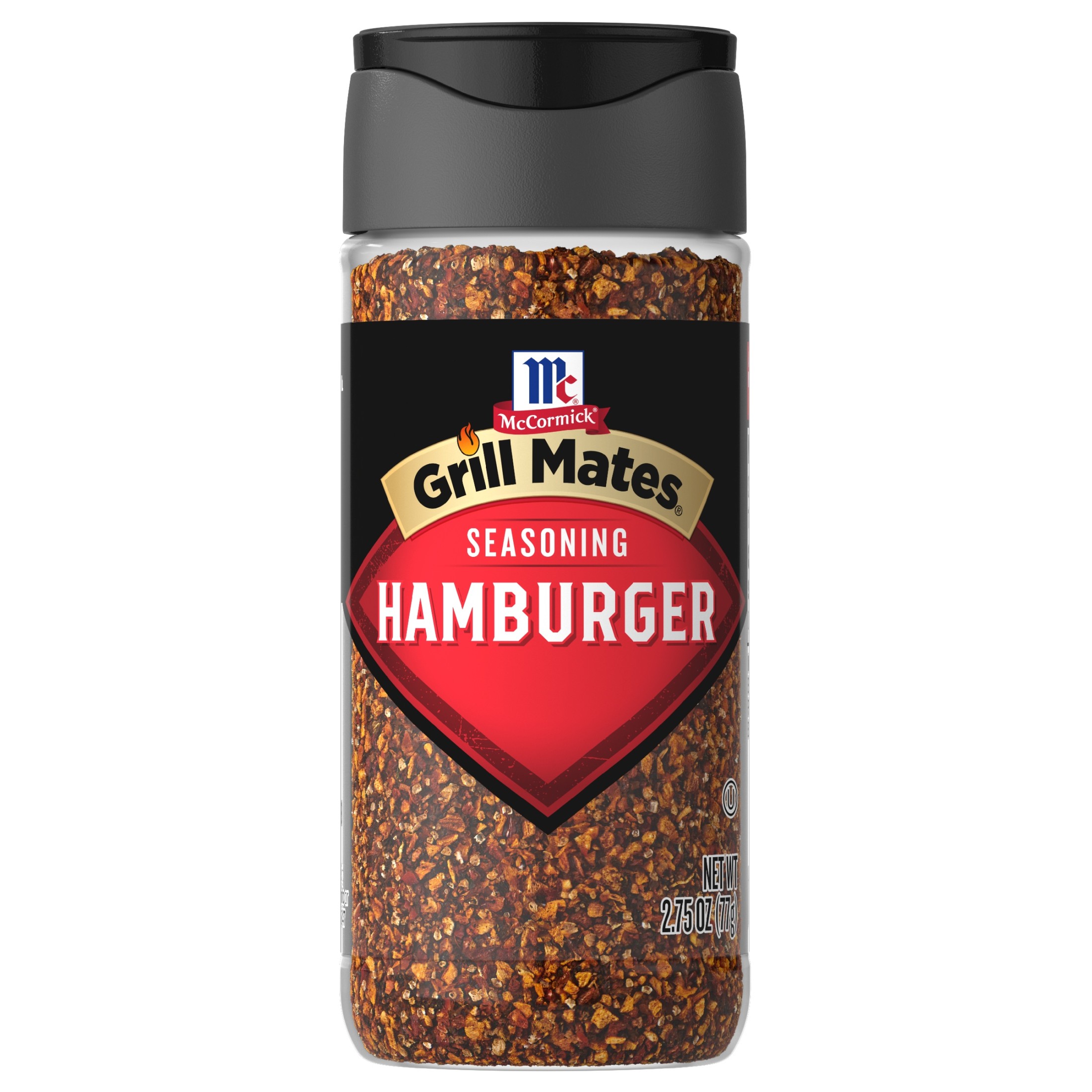 McCormick Grill Mates Gluten Free Hamburger Seasoning, 2.75 oz Bottle
