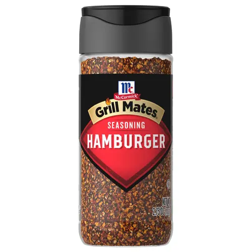 McCormick Grill Mates Gluten Free Hamburger Seasoning, 2.75 oz Bottle