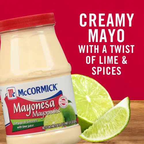McCormick Mayonesa (Mayonnaise) With Lime Juice, 28 fl oz Jar thumbnail 2