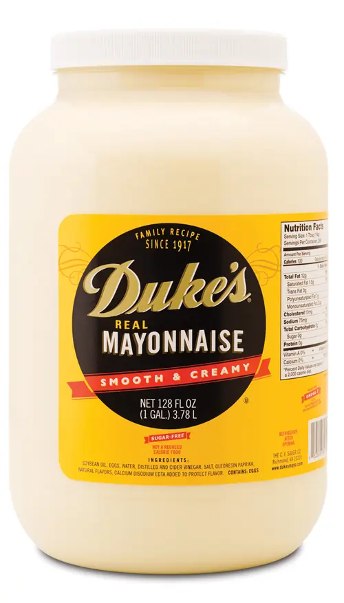 Duke's Real Mayonnaise, 128 oz Jar