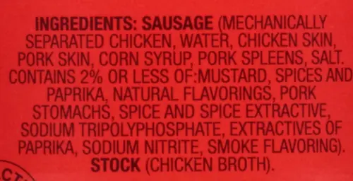 Prairie Belt Hot Smoked Sausage, 9.5 oz Can thumbnail 4