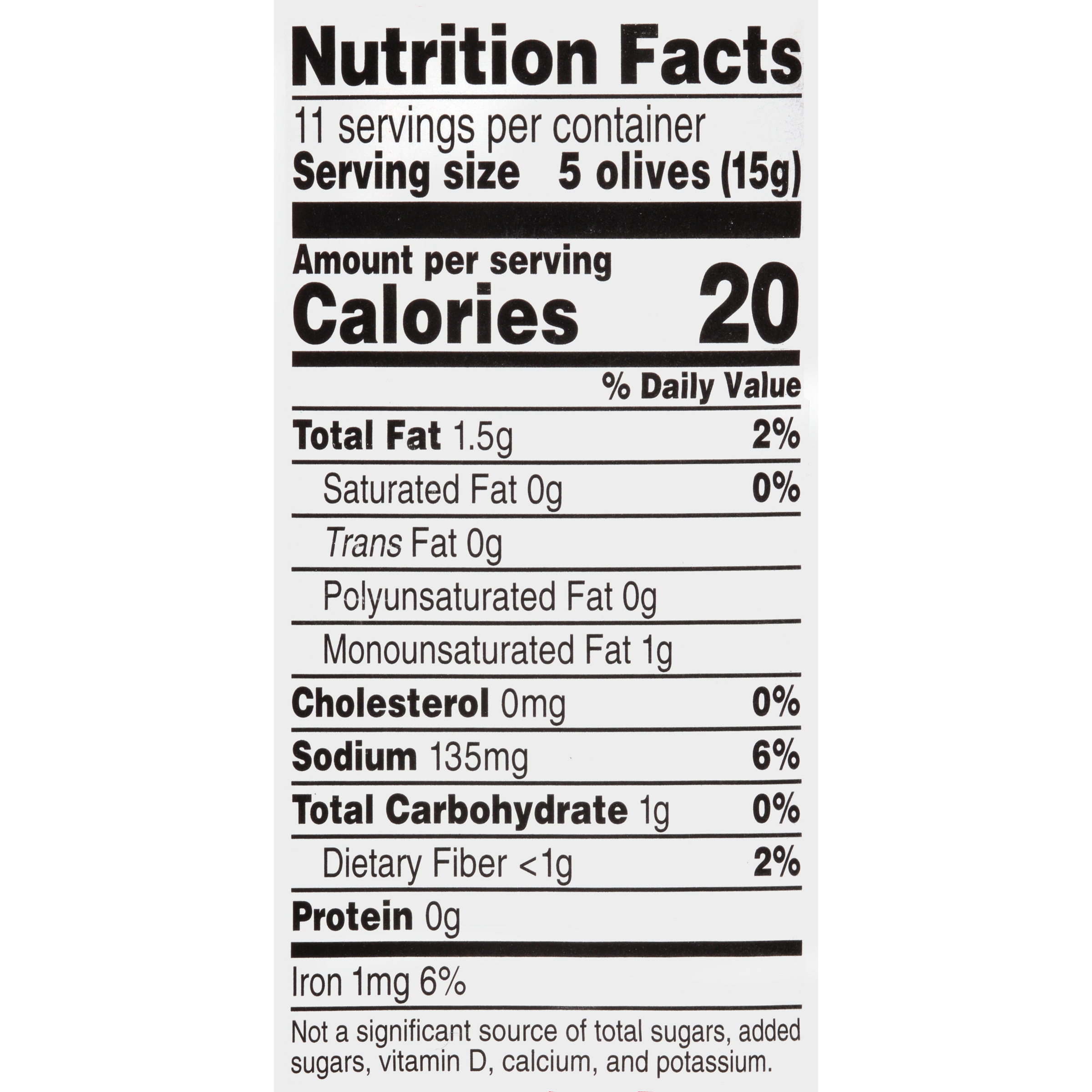 Lindsay Medium Pitted Black Ripe Olives 6 oz thumbnail 3