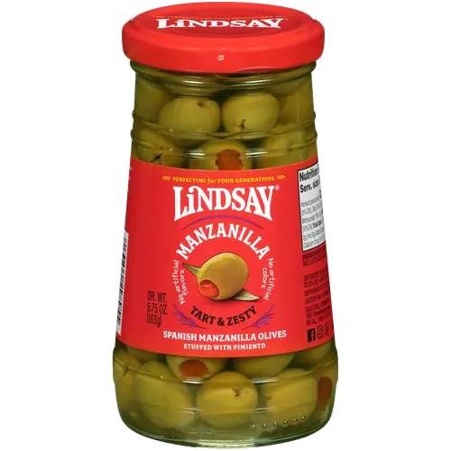 Lindsay Spanish Pimiento Stuffed Manzanilla Olives 5.75 oz