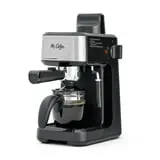Mr. CoffeeÂ® 4-Shot Steam Espresso Machine, Cappuccino Maker, and Latte Maker with Glass Carafe