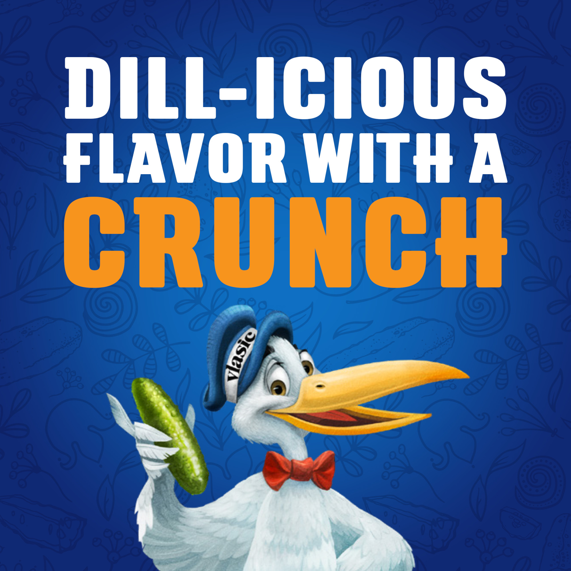 Vlasic Wholes Original Dill Pickles, Kosher Dill Pickles, 46 fl oz Jar thumbnail 2