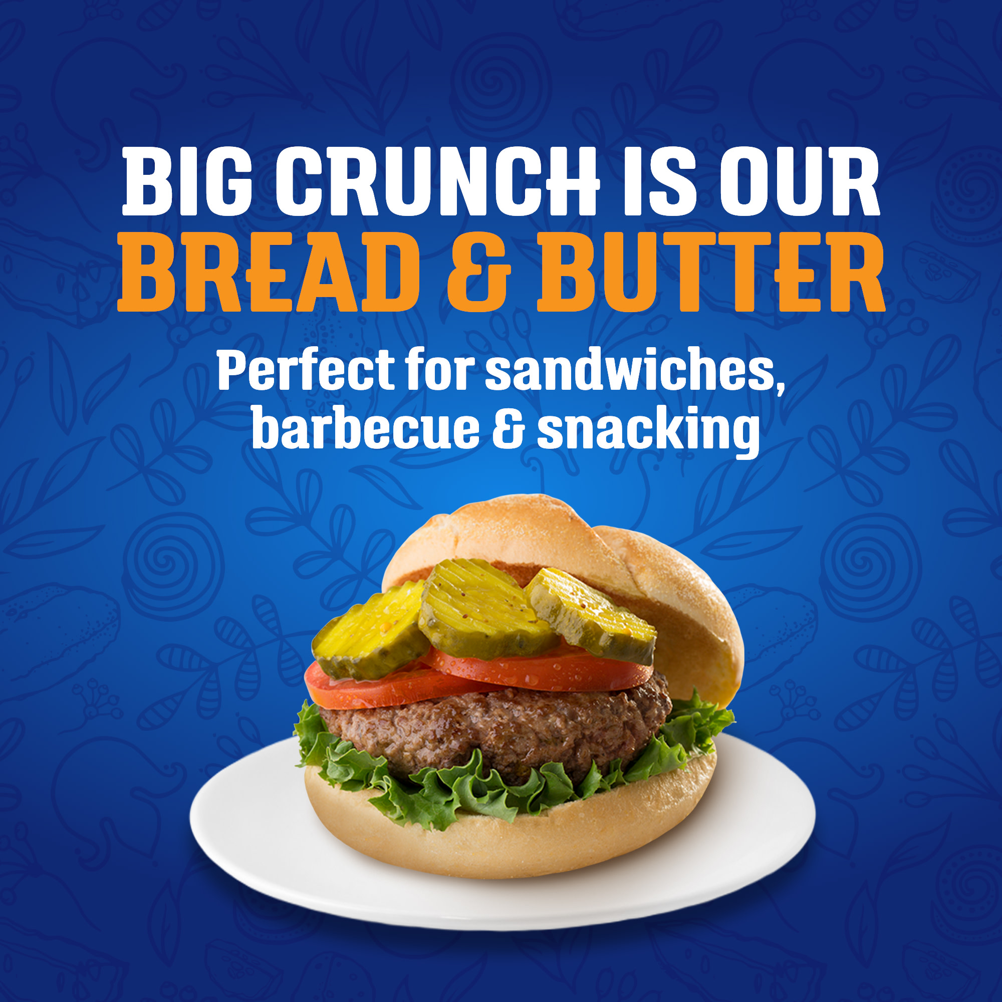 Vlasic Zesty Bread and Butter Pickle Chips, Sweet Pickle Chips, 24 fl oz Jar thumbnail 3