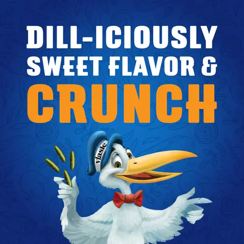 Vlasic Sweet Gherkins Pickles, Mini Sweet Pickles, 16 fl oz Jar thumbnail 2