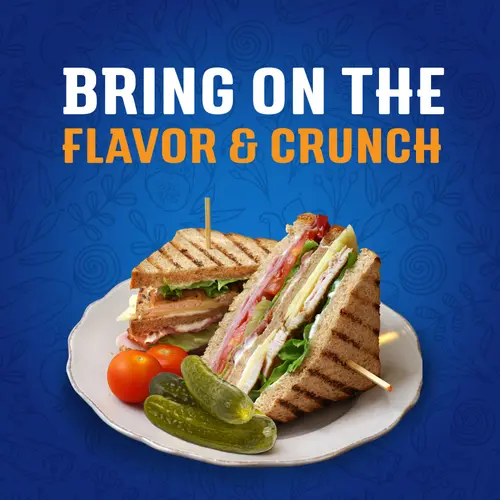 Vlasic Sweet Gherkins Pickles, Mini Sweet Pickles, 16 fl oz Jar thumbnail 3