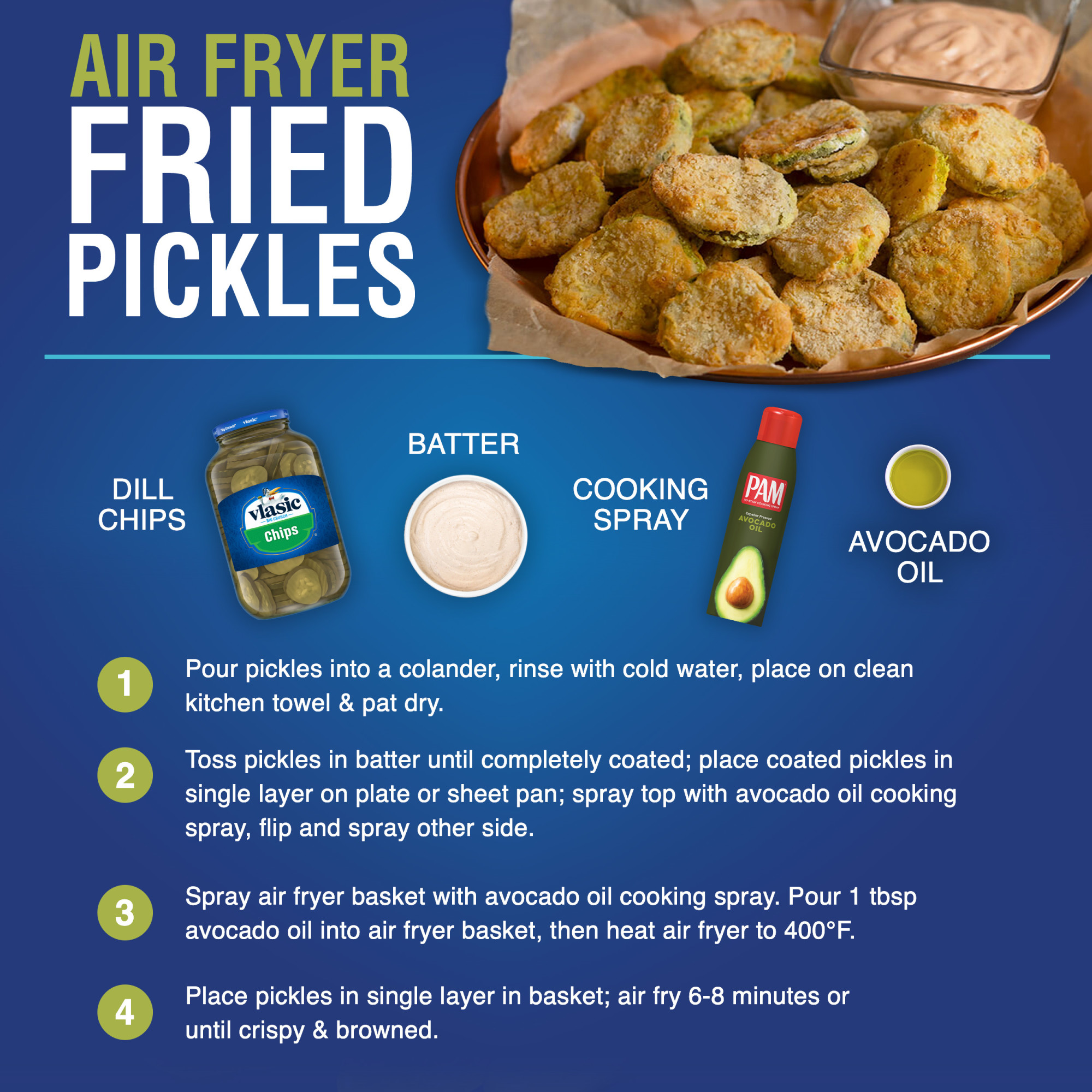 Vlasic Big Crunch Ovals, Dill Pickle Hamburger Chips, 46 fl oz Jar thumbnail 4