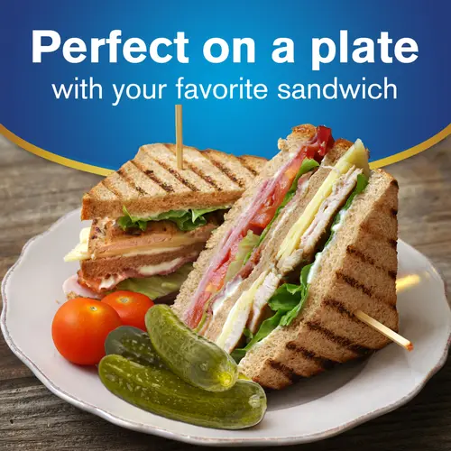 Vlasic Wholes Original Dill Pickles, Kosher Dill Pickles, 80 fl oz Jar thumbnail 4