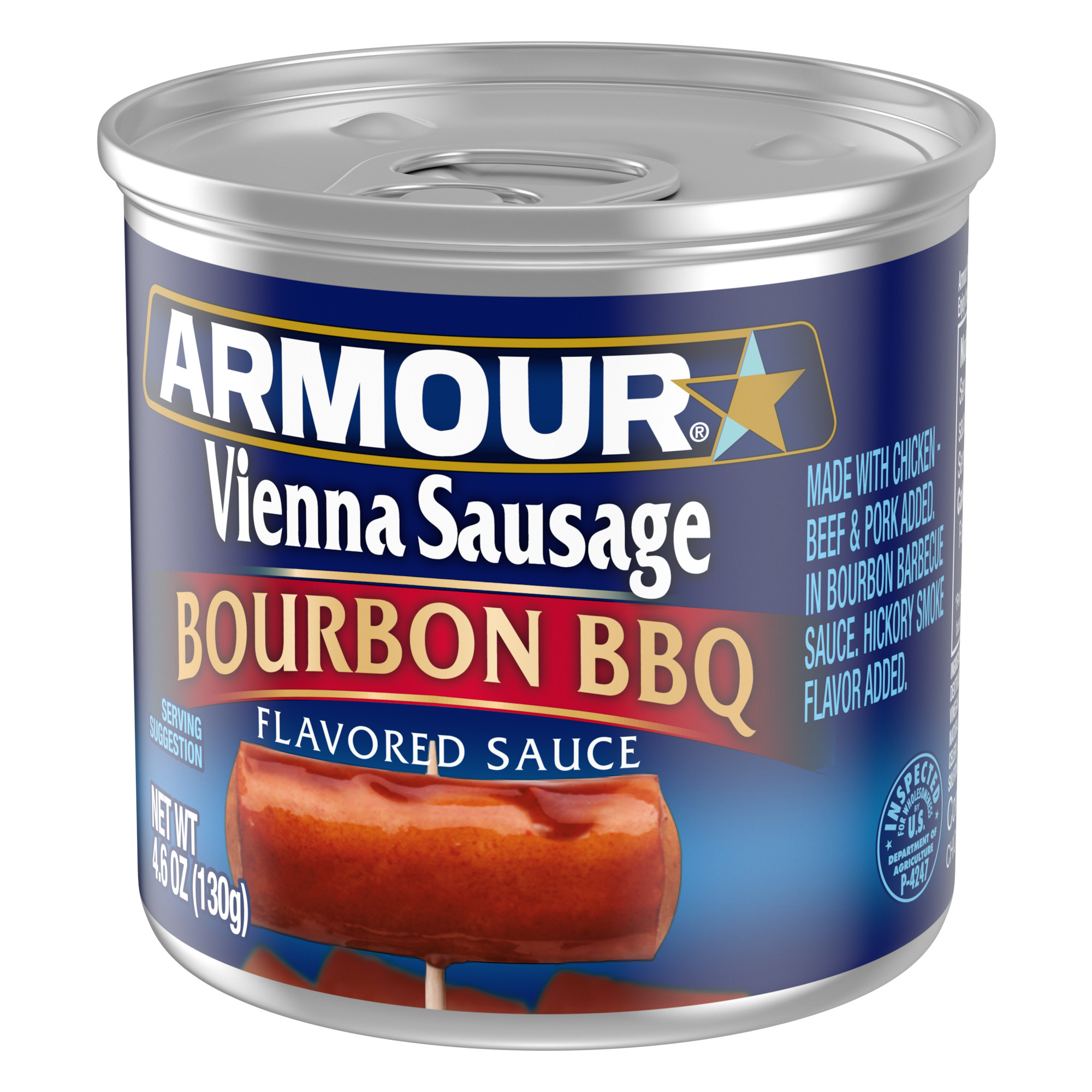 Armour Burbon Barbecue Vienna Sausage, 4.6 oz Can thumbnail 3