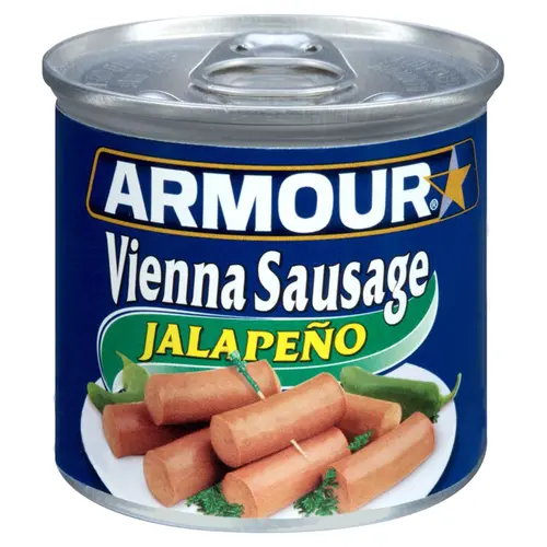 Armour Jalapeno Vienna Sausage, 4.6 oz Can