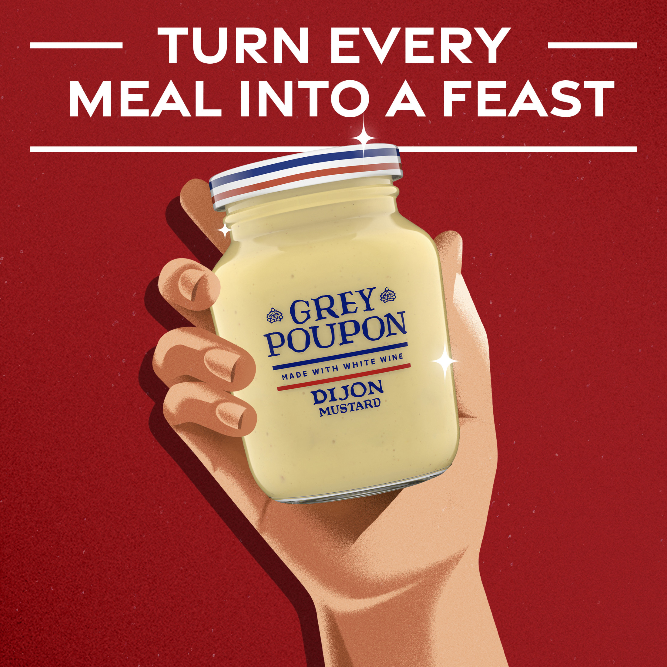 Grey Poupon Dijon Mustard, 8 oz. Jar thumbnail 2