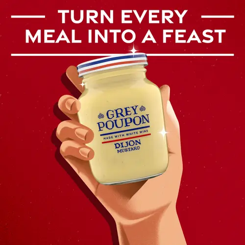 Grey Poupon Dijon Mustard, 8 oz. Jar thumbnail 2