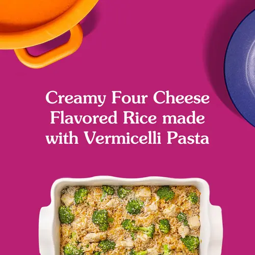 BEN'S ORIGINAL Ready Rice Creamy Four Cheese Flavored Rice, Easy Dinner Side, 8.5 oz Pouch thumbnail 3