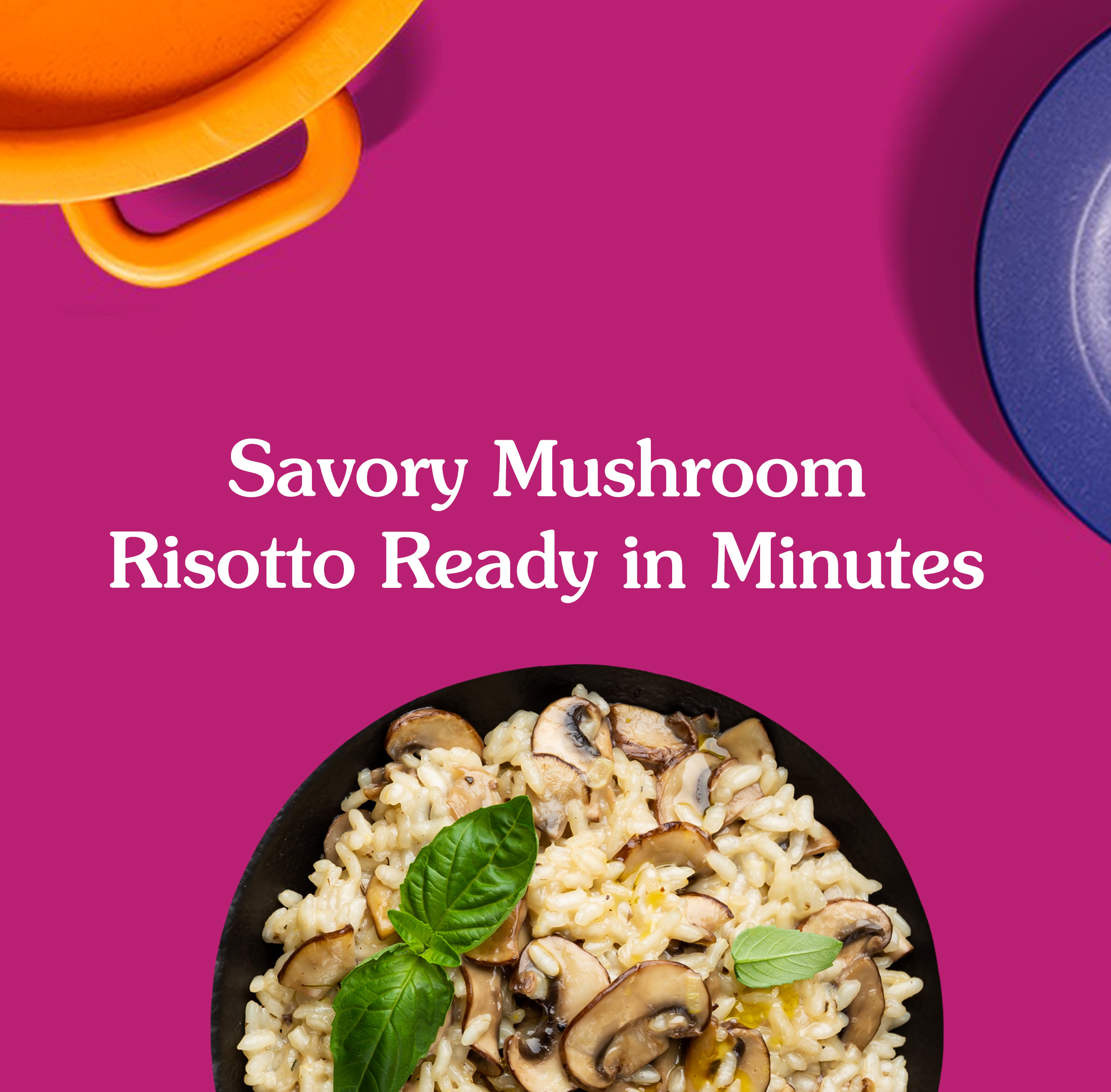 Ben's Original Ready Rice Mushroom Risotto Flavored Rice, Easy Dinner Side, 8.5 oz Pouch thumbnail 3