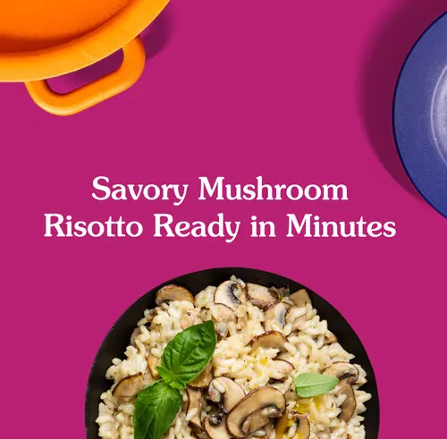 Ben's Original Ready Rice Mushroom Risotto Flavored Rice, Easy Dinner Side, 8.5 oz Pouch thumbnail 3