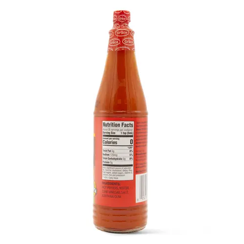 Grace Hot Pepper Sauce, 6 oz Bottle thumbnail 3