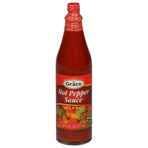 Grace Hot Pepper Sauce, 6 oz Bottle thumbnail 4