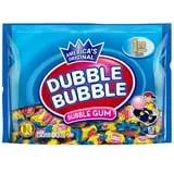 Dubble Bubble Twist Bubble Gum, Individually Wrapped Bubble Gum, Peanut Free & Gluten Free 16 oz