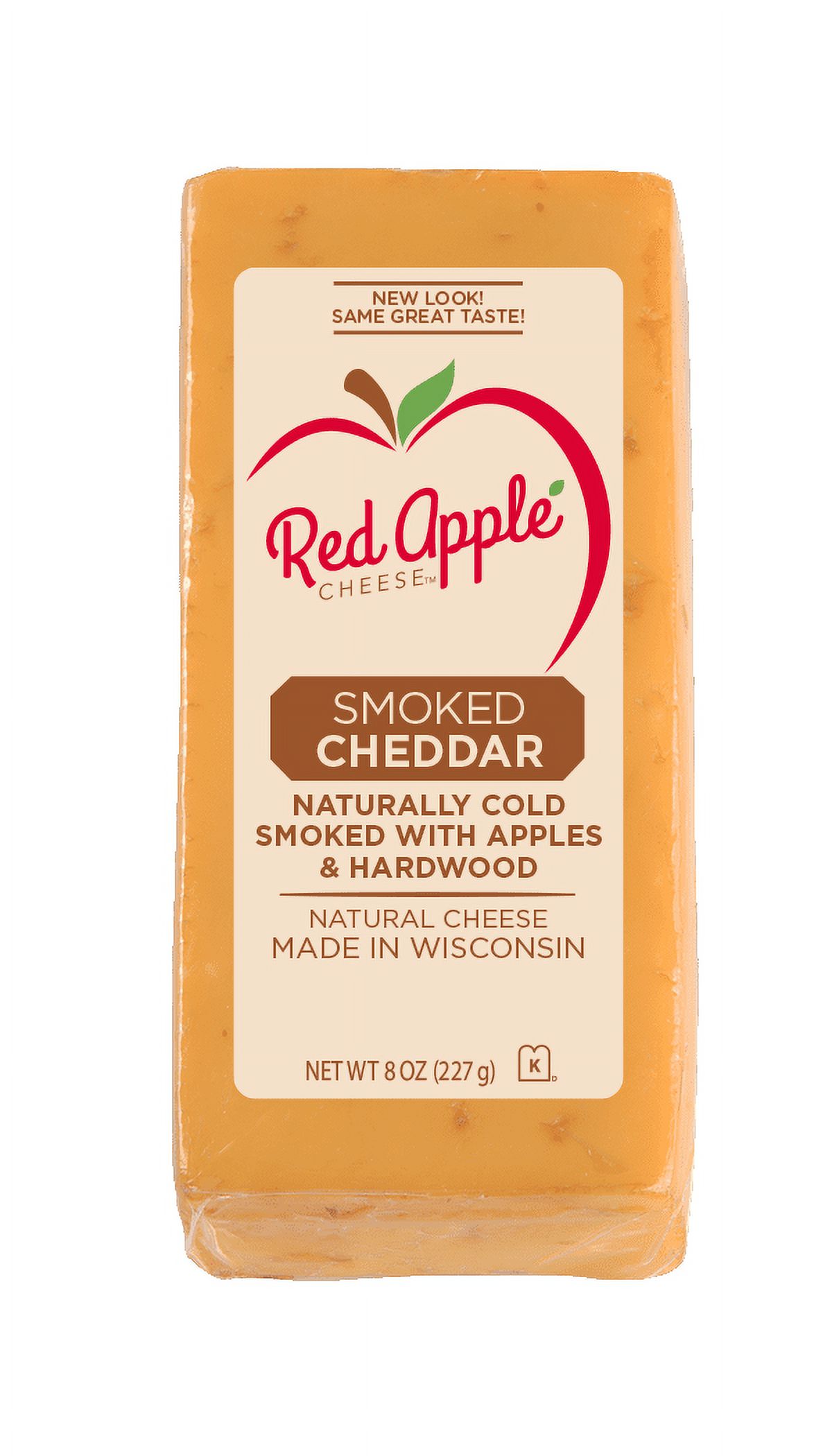 Red Apple Cheese Apple Smoked Cheddar Cheese, 8oz Bar thumbnail 3