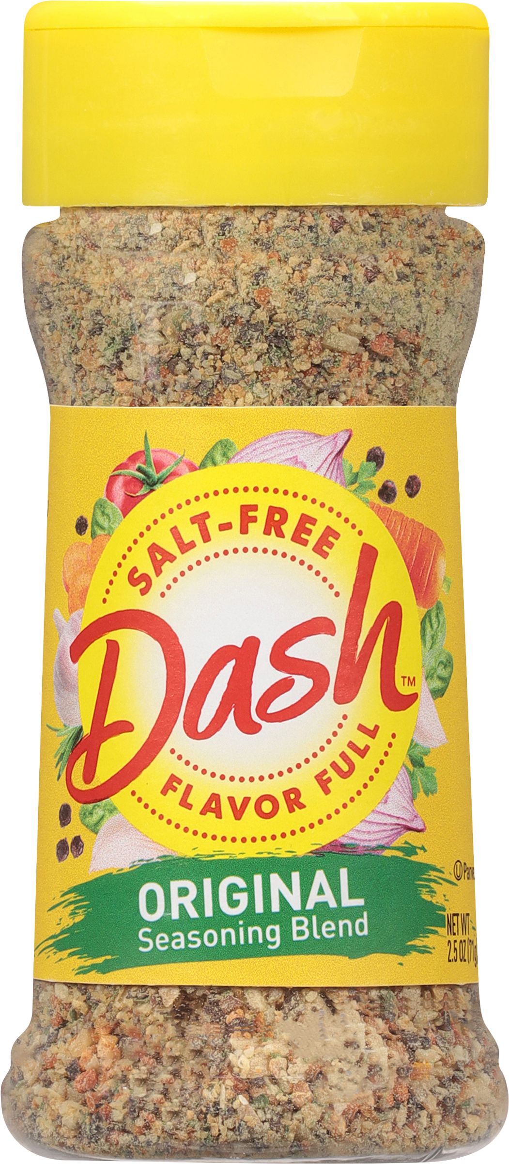 Dash Original Seasoning Blend, Salt free, Kosher, 2.5 oz thumbnail 2