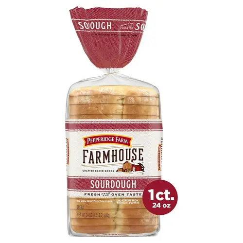 Pepperidge Farm Farmhouse Sourdough Bread, 24 oz Loaf(pack of 3)
