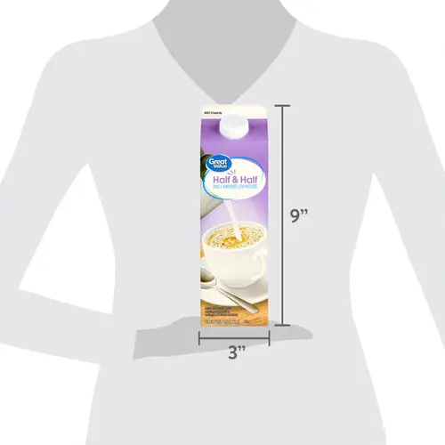 Great Value Half & Half, 32 fl oz thumbnail 4