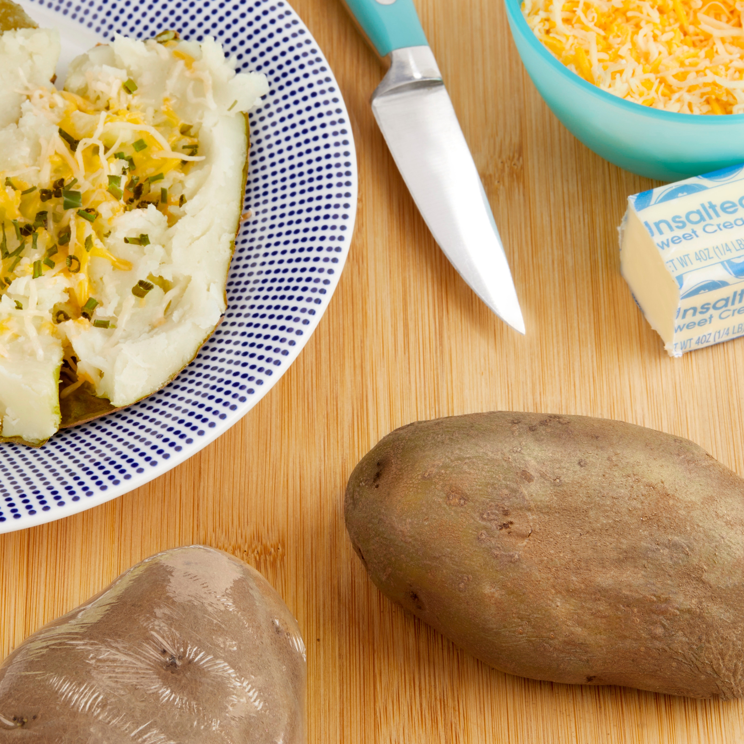 Microwaveable Russet Potato Whole Fresh, Each thumbnail 2