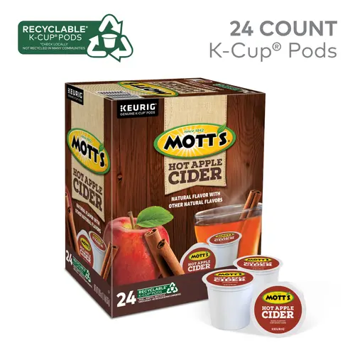 Mott's, Hot Apple Cider K-Cup Pods, 24 Count thumbnail 2