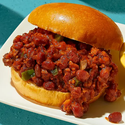 Sprague Foods Brand - Vegan Sloppy Joes, Just Heat and Eat, Preservative Free, Easy Open 15oz Can thumbnail 2