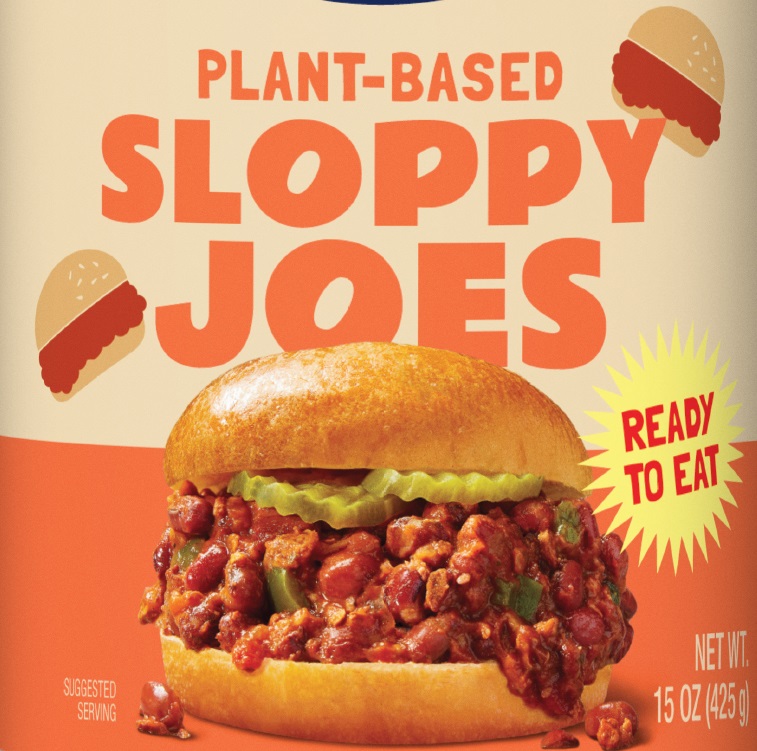 Sprague Foods Brand - Vegan Sloppy Joes, Just Heat and Eat, Preservative Free, Easy Open 15oz Can thumbnail 3